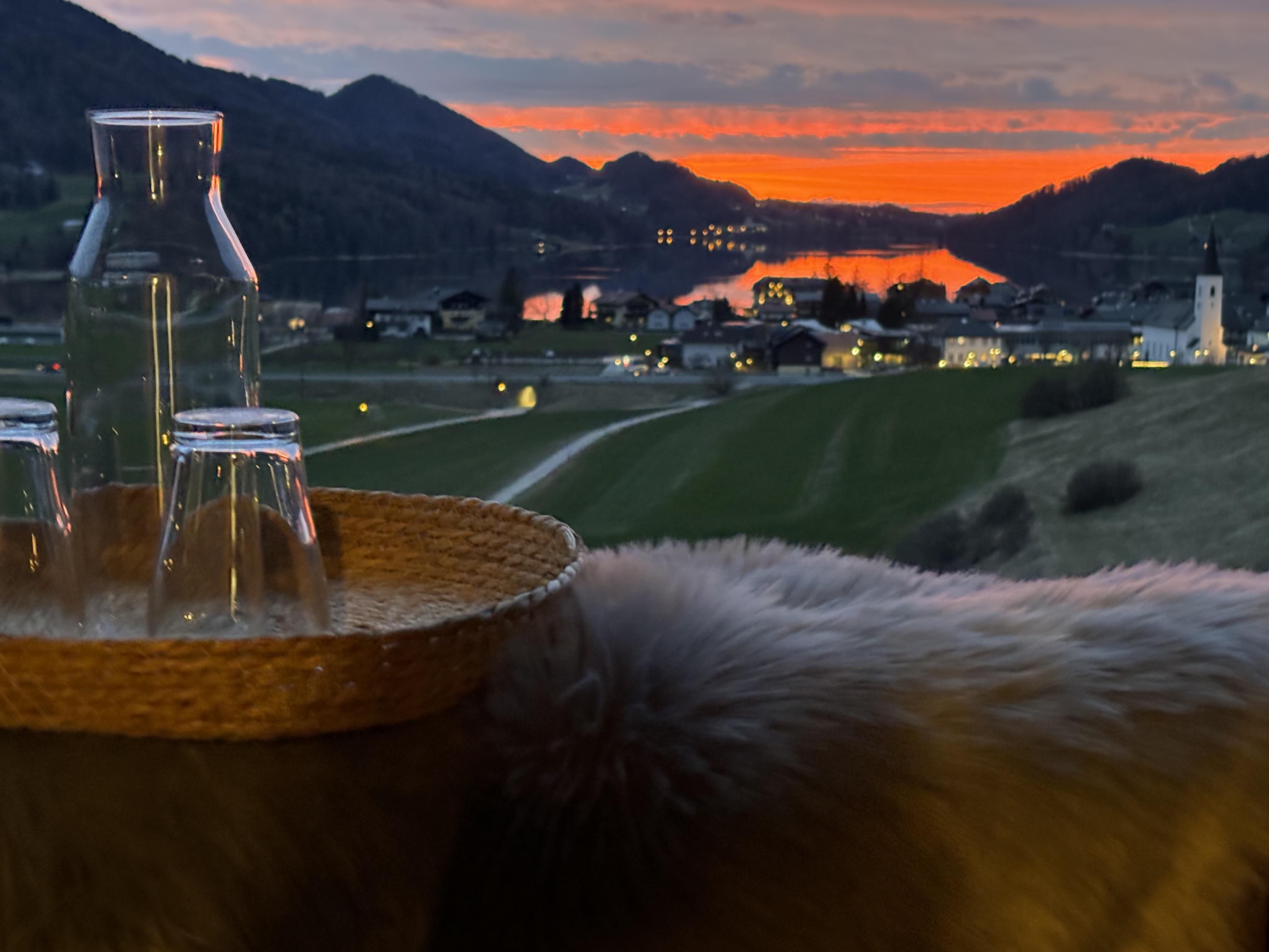Pension Stoellinger Mit Traumausblick Fuschl am See Exteriör bild