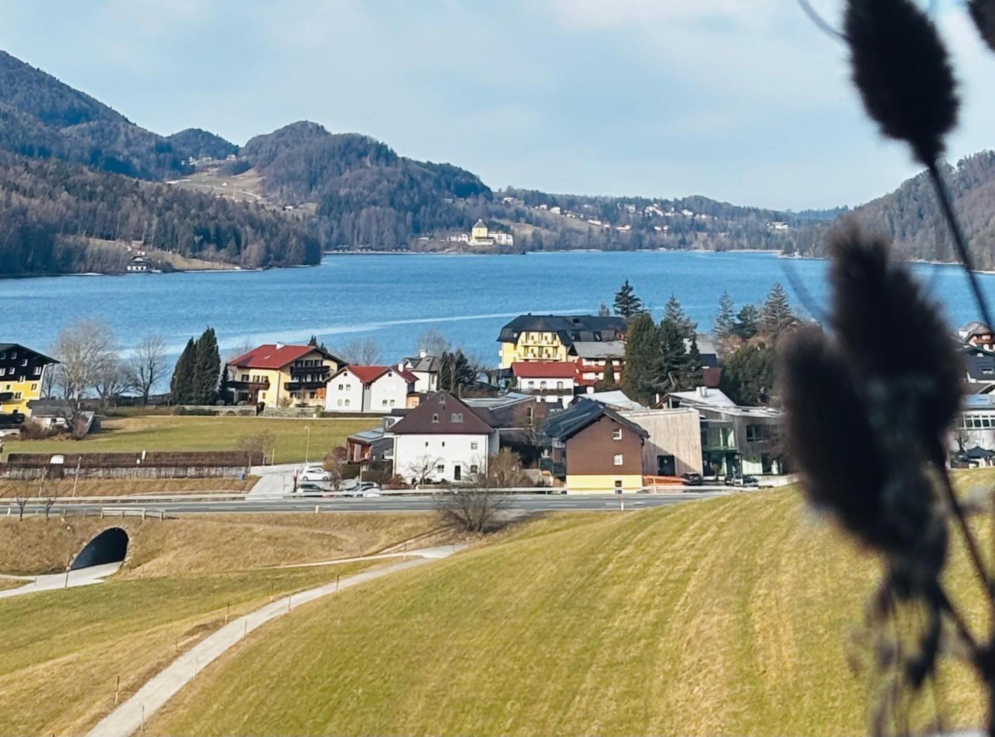 Pension Stoellinger Mit Traumausblick Fuschl am See Exteriör bild