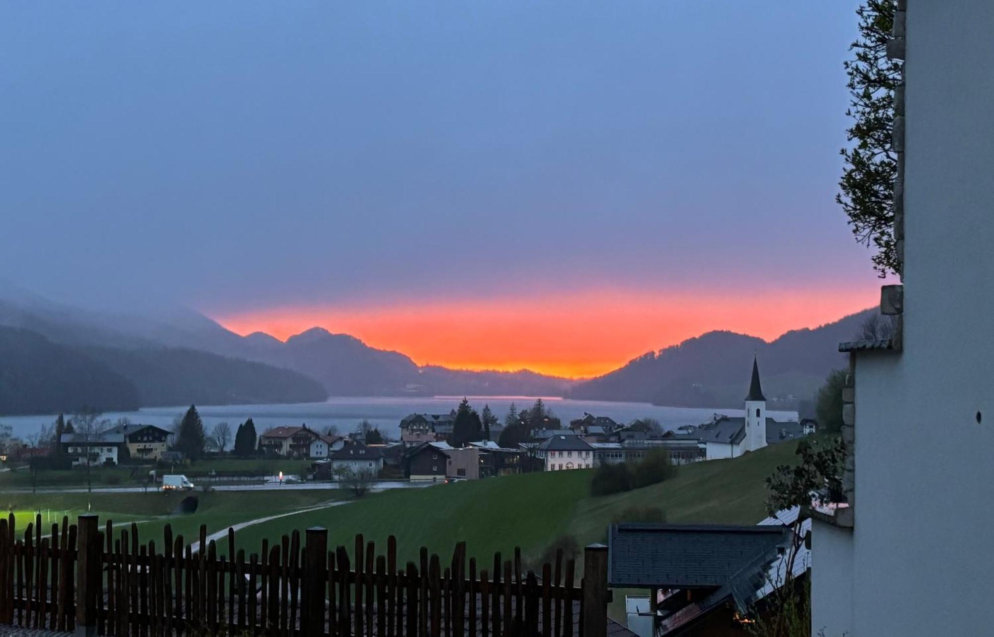 Pension Stoellinger Mit Traumausblick Fuschl am See Exteriör bild